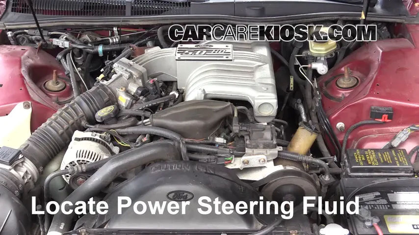 1993 Ford Thunderbird LX 5.0L V8 Power Steering Fluid